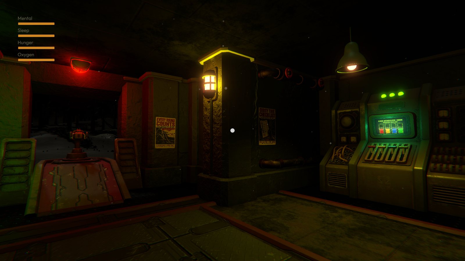 Bunker interior